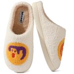 BERANMEY Halloween Slippers for Women Perfect Soft Plush Comfy Warm Slip-On Cute Womens Slippers Indoor Fluffy House Slippers for Women and Men Non-slip Fuzzy Flat Slides - Image 101
